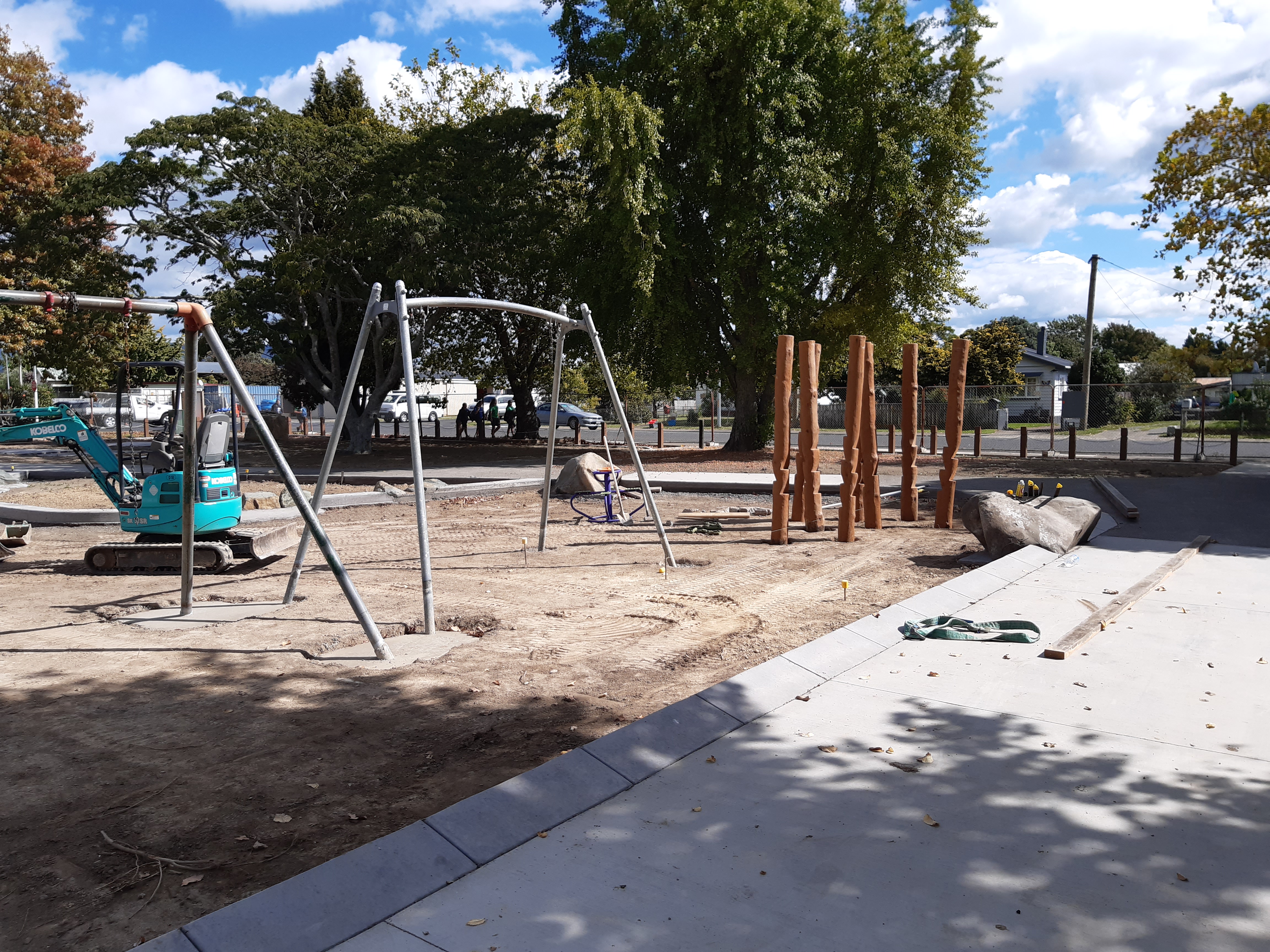 Works underway at Ford Street Reserve
