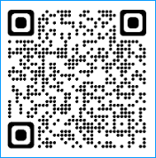 A QR code to scan which takes you to the Tsunami Evacuation map information